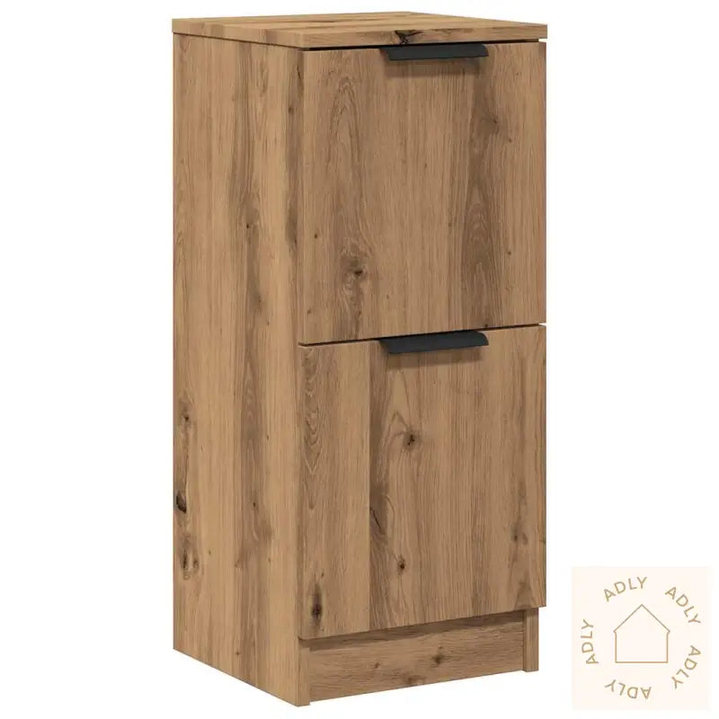 Skjenk Artisan Eik 30X30X70 Cm Konstruert Tre