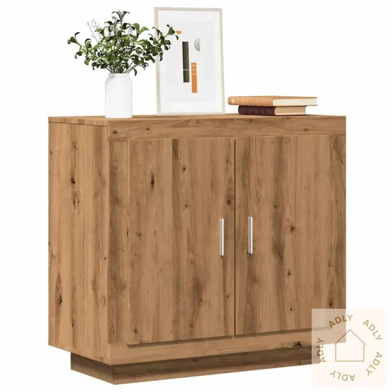 Skjenk Artisan Eik 80X40X75 Cm Konstruert Tre