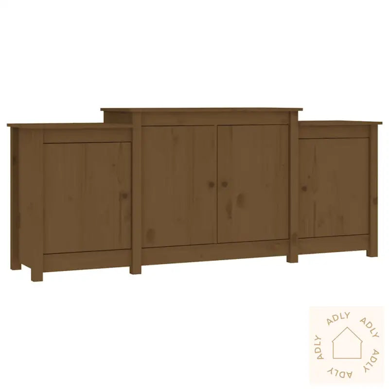 Skjenk Honningbrun 164X37X68 Cm Heltre Furu