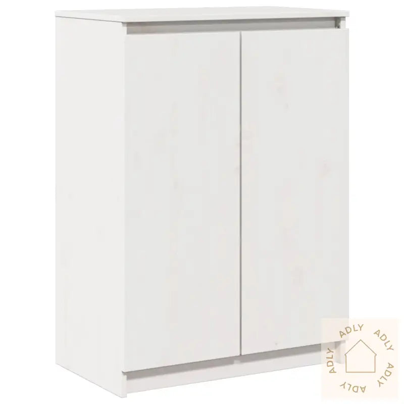 Skjenk 60X36X84 Cm Heltre Furu Hvit
