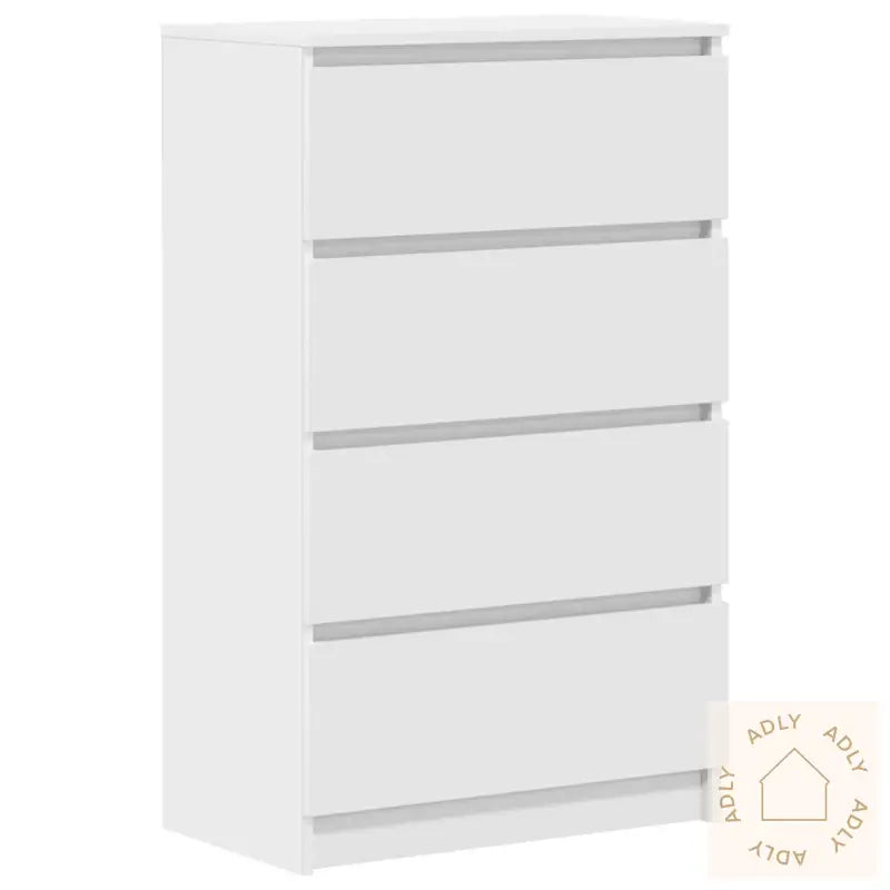 Skjenk Hvit 60X35X98,5 Cm Konstruert Tre