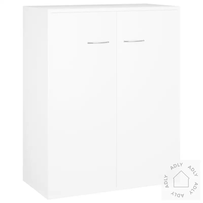 Skjenk Hvit 60X30X75 Cm Konstruert Tre