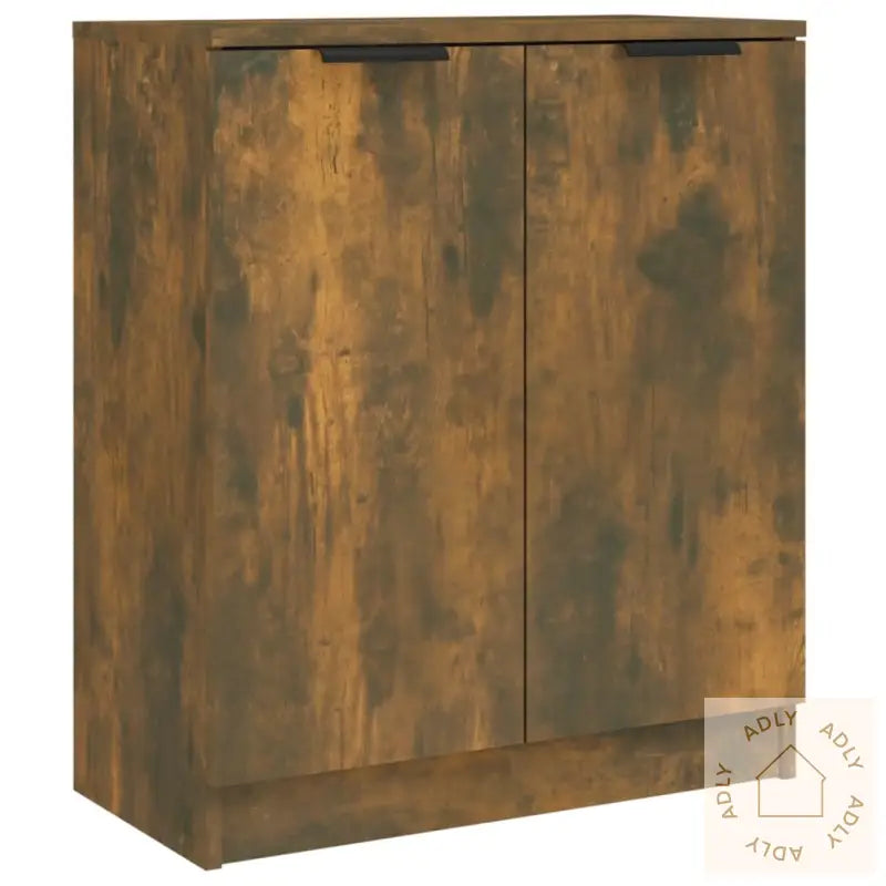 Skjenk Røkt Eik 60X30X70 Cm Konstruert Tre