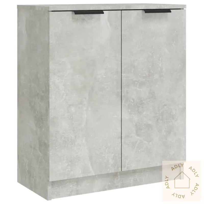 Skjenk Betonggrå 60X30X70 Cm Konstruert Tre