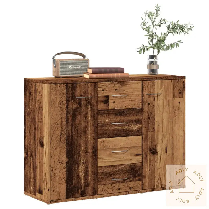 Skjenk Gammelt Tre 88X30X64 Cm Konstruert Tre