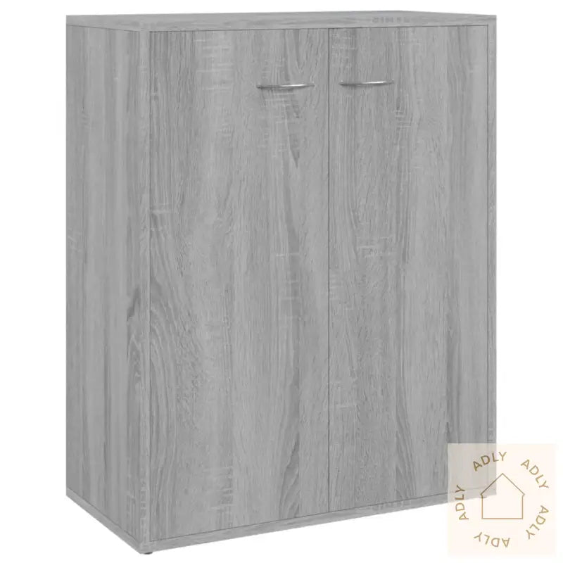 Skjenk Grå Sonoma 60X30X75 Cm Konstruert Tre