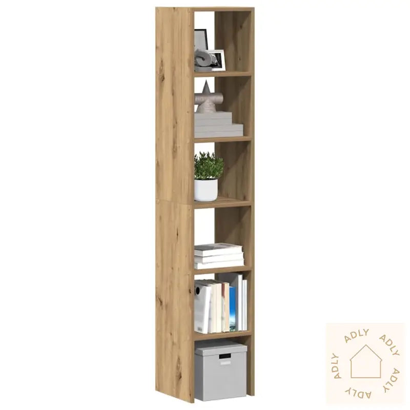 Bokhyller 2 Stk Stablebar Artisan Eik 30X30X80Cm Konstruert Tre