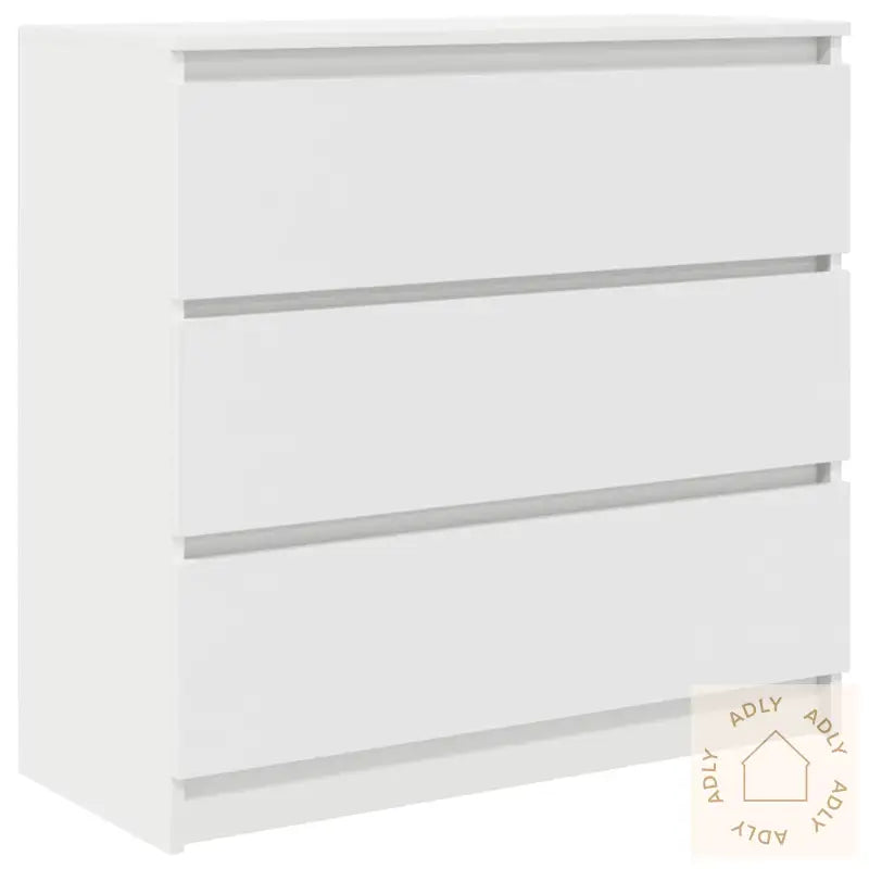 Skjenk Hvit 80X35X76 Cm Konstruert Tre