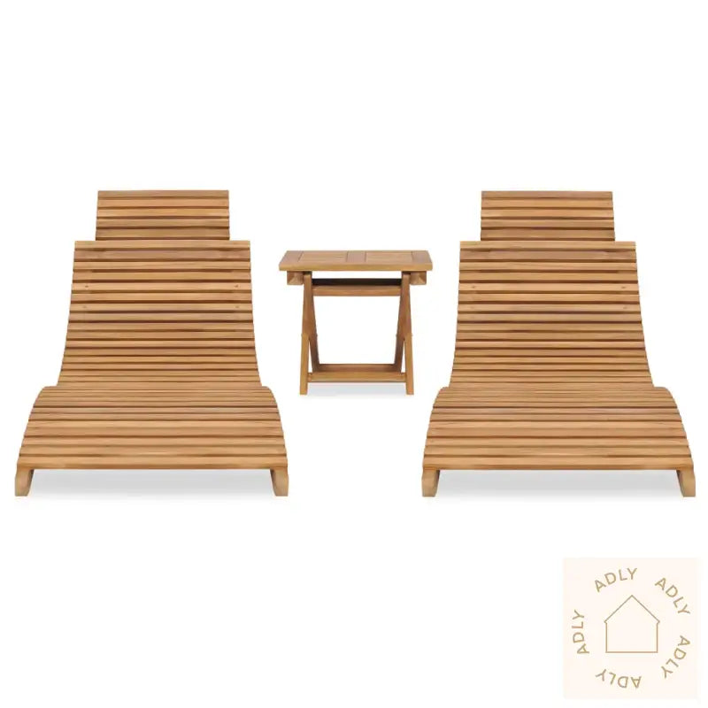 Sammenleggbar Hagesofagruppe Heltre Teak