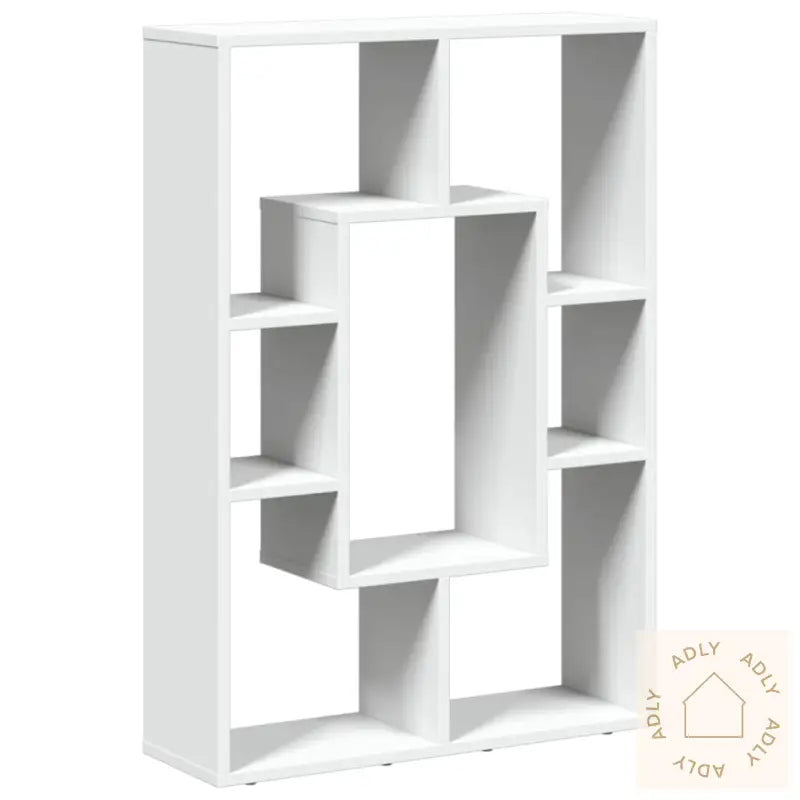 Bokhylle Hvit 63X20X90 Cm Konstruert Tre