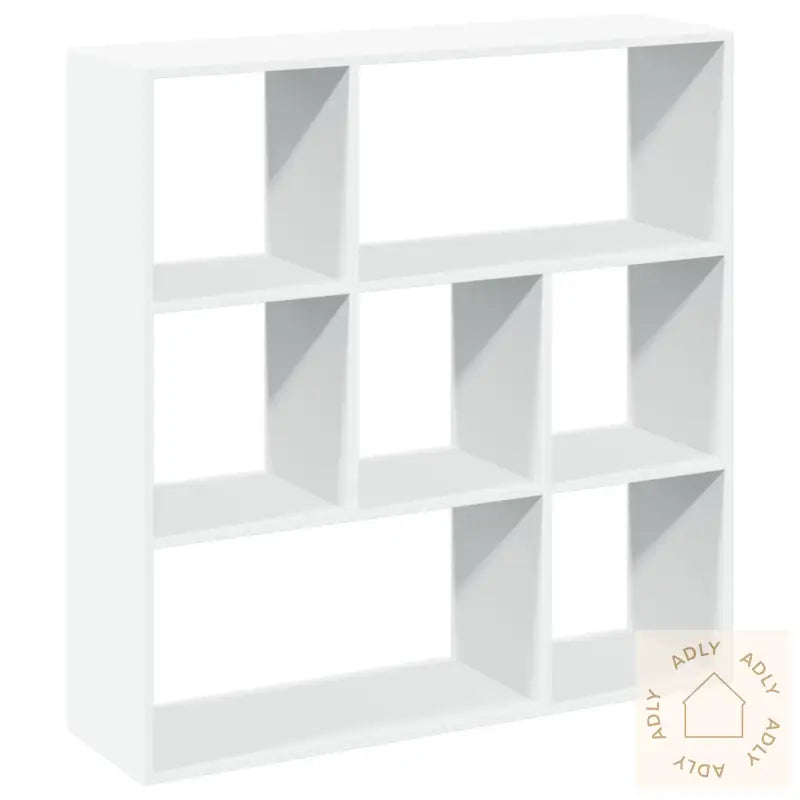 Romdeler Bokhylle Hvit 102X29X103,5 Cm Konstruert Tre