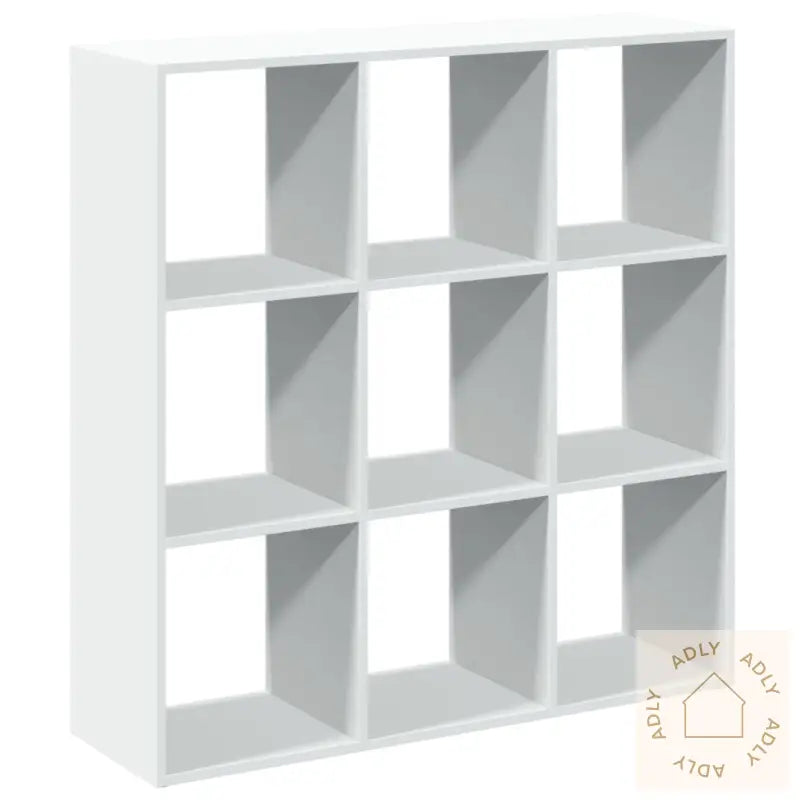 Romdeler Bokhylle Hvit 102X29X103,5 Cm Konstruert Tre