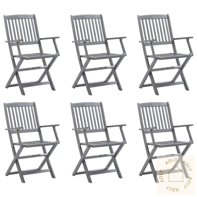 Klappstoler 6 Stk Heltre Akasie