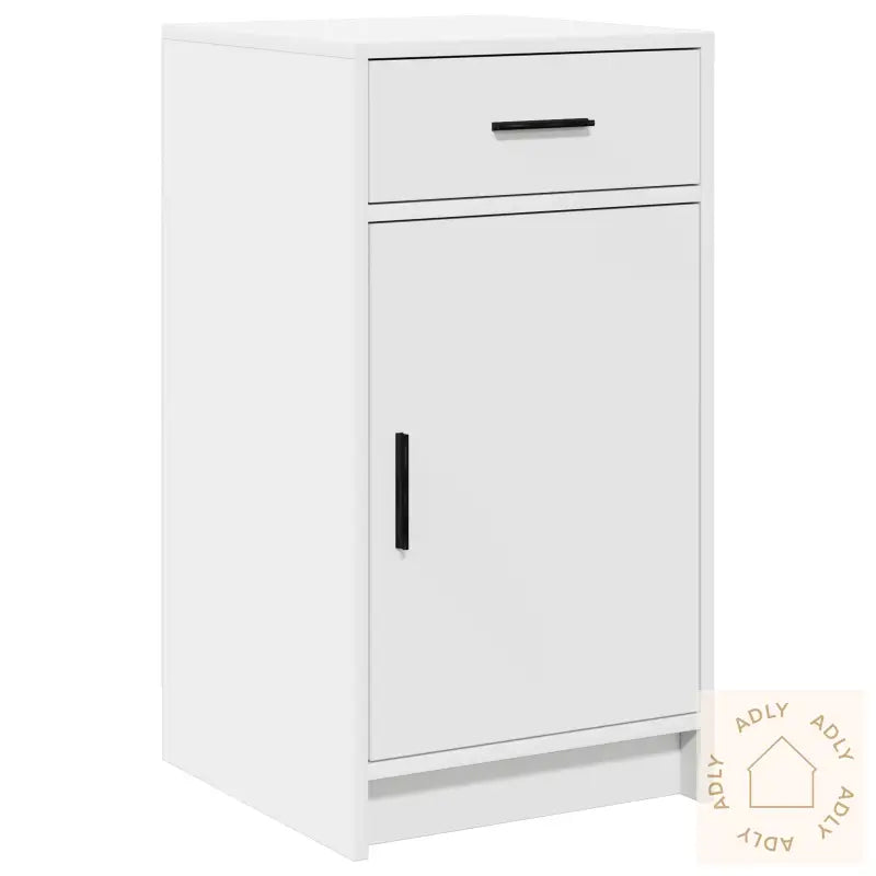 Sideboard Hvit 40X41X75 Cm Konstruert Tre