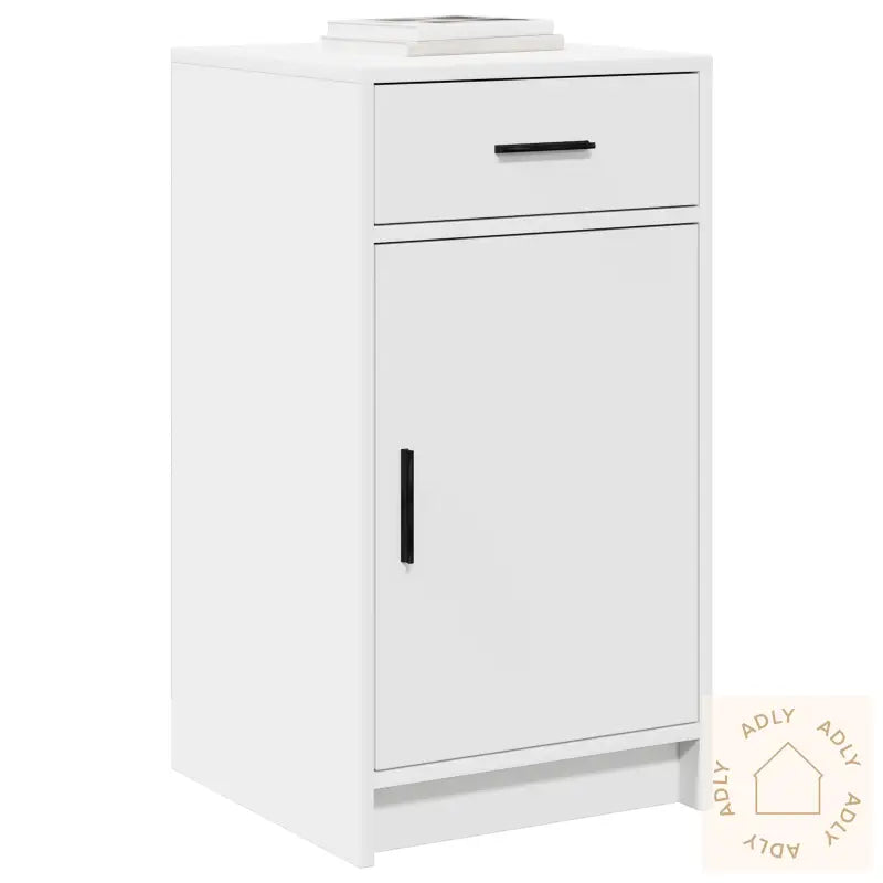 Sideboard Hvit 40X41X75 Cm Konstruert Tre