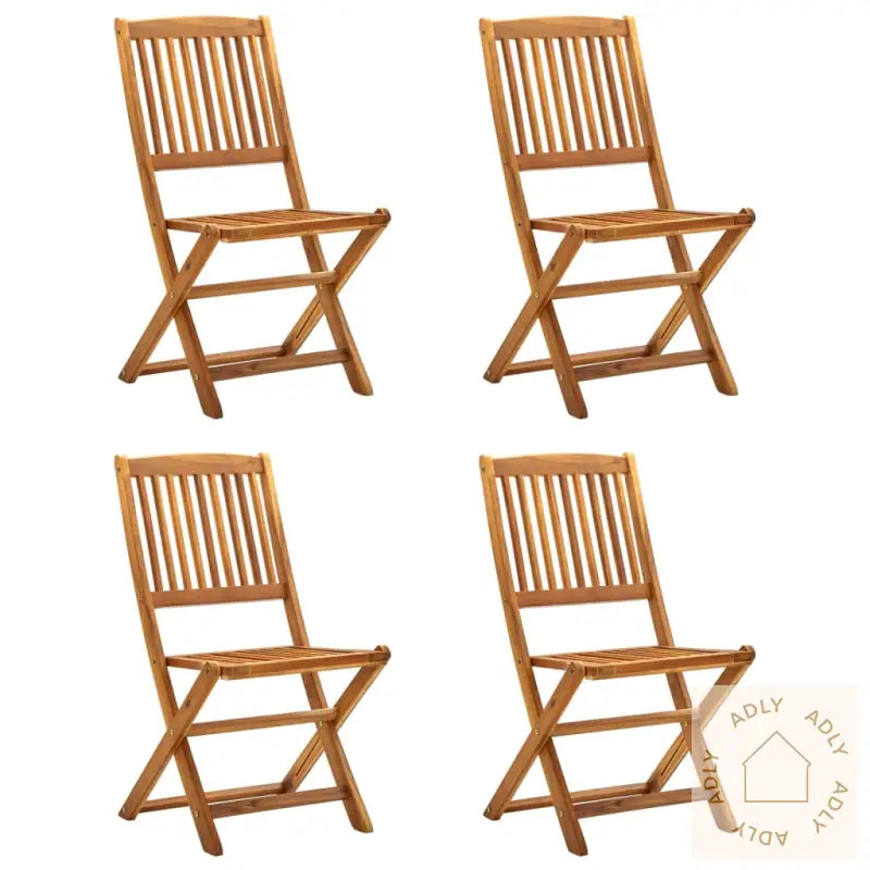 Klappstoler 4 Stk Heltre Akasie