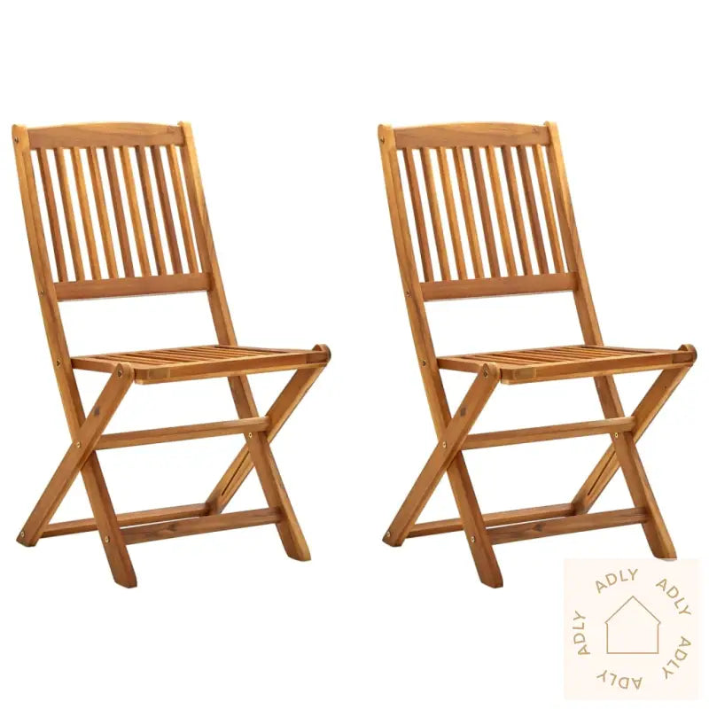 Klappstoler 2 Stk Heltre Akasie