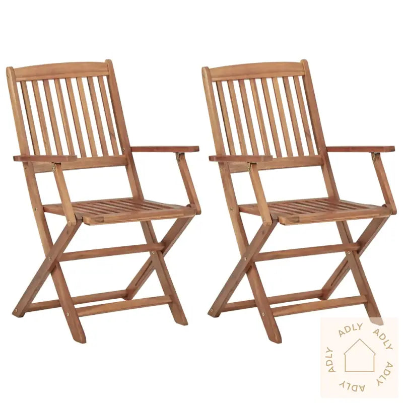 Klappstoler 2 Stk Heltre Akasie