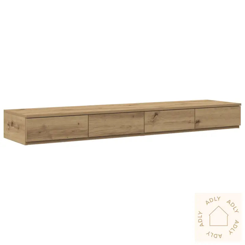 Sengeskuffer I Artisan Eik 160X36,5X16,5 Cm Lagd Av Konstruert Tre