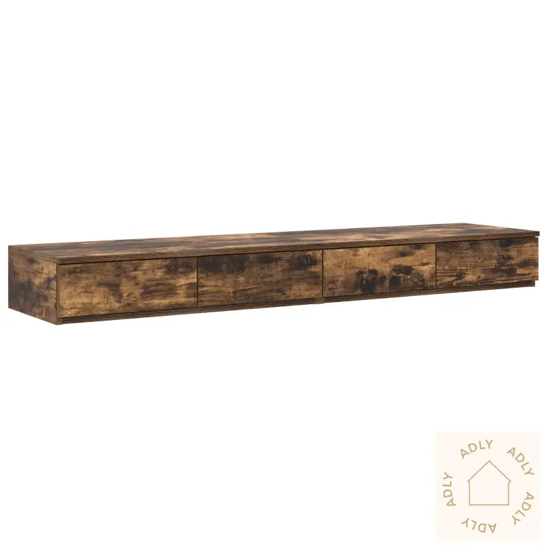 Sengeskuffer Røkt Eik 150X36,5X16,5 Cm Laget Av Tre