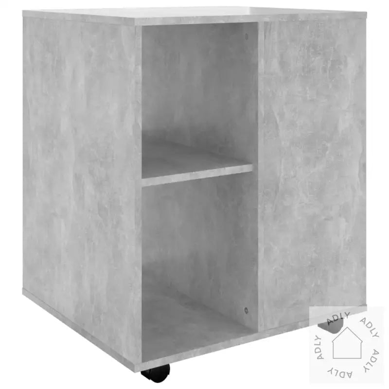 Rulleskap Betonggrå 60X53X72 Cm Sponplate