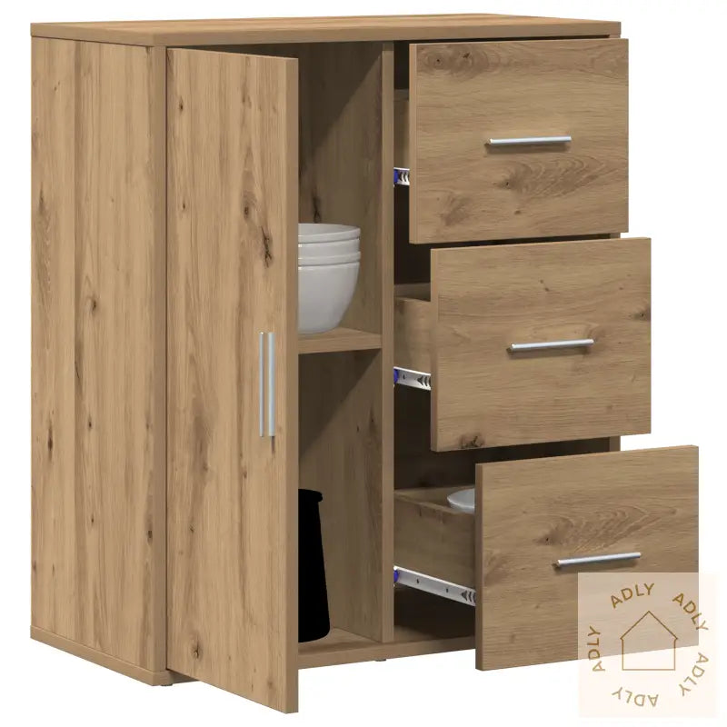 Serviesskap Artisan Eik 60 X 31 X 70 Cm Konstruert Tre