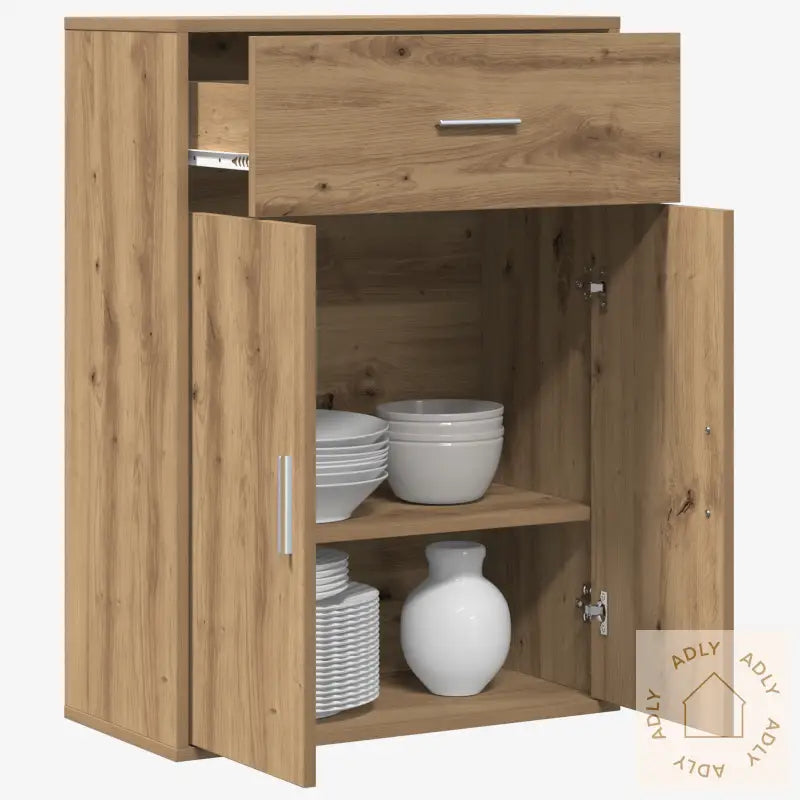 Serviesskap Artisan Eik 79 X 38 X 80 Cm Konstruert Tre