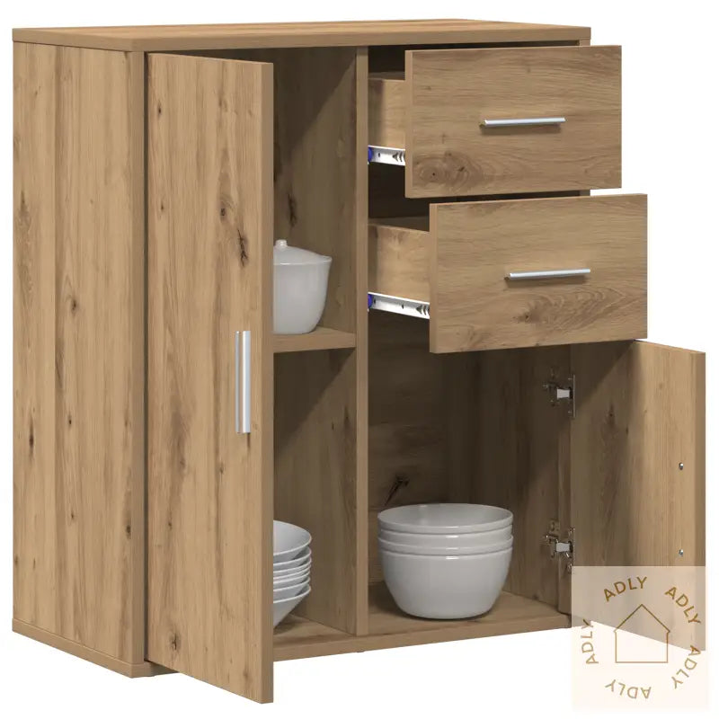 Serviesskap Artisan Eik 60 X 31 X 70 Cm Konstruert Tre