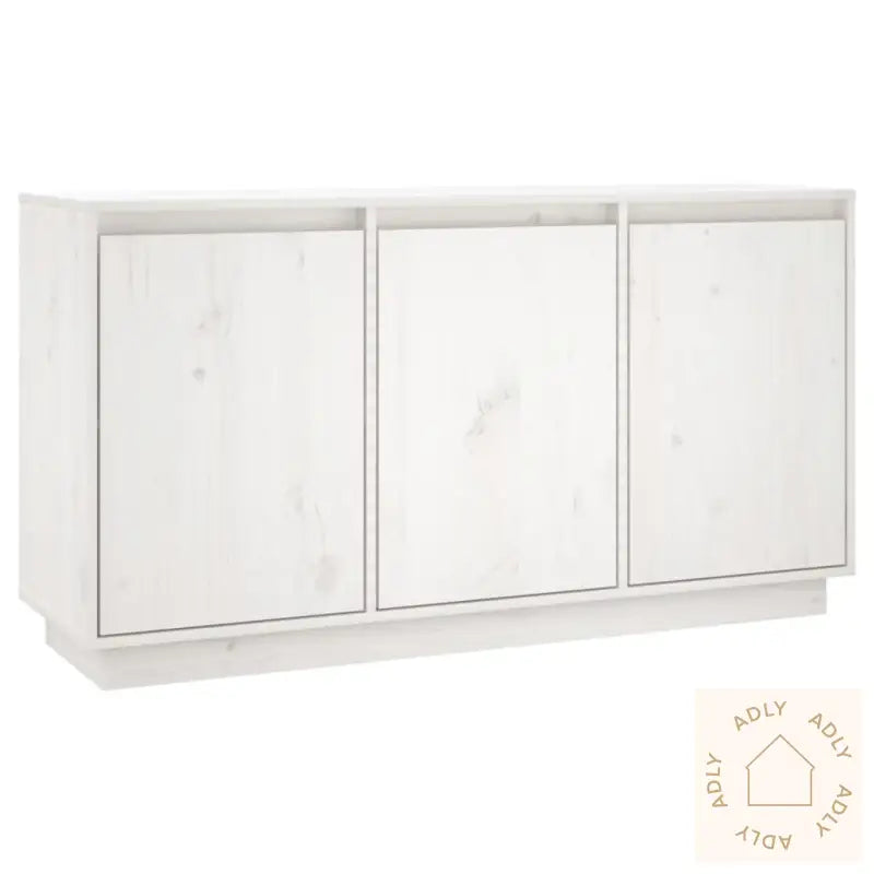Skjenk Hvit 111X34X60 Cm Heltre Furu
