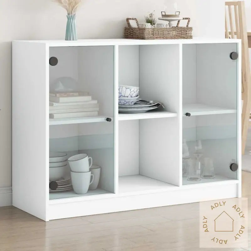 Skjenk Hvit 102X37X75,5 Cm Konstruert Tre