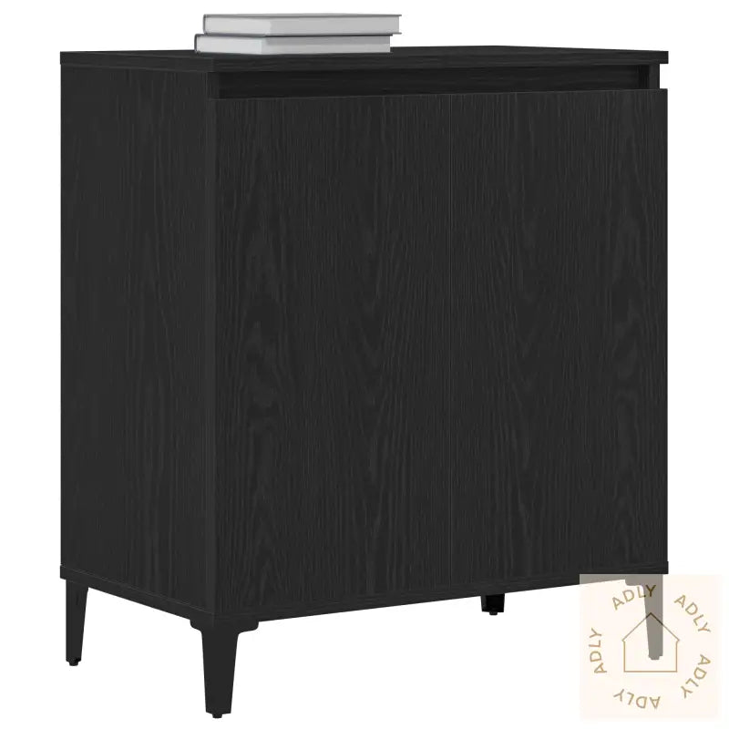 Sideboard I Svart Eik 60X35X70 Cm Laget Av Ingeniørtre