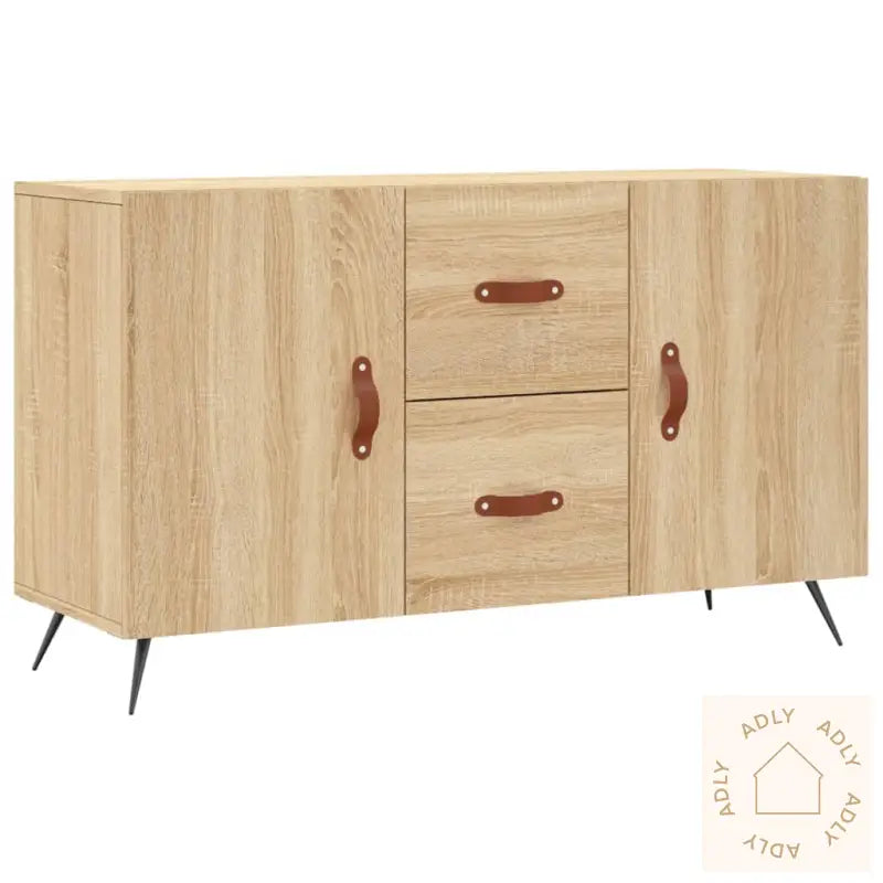 Skjenk Sonoma Eik 100X36X60 Cm Konstruert Tre