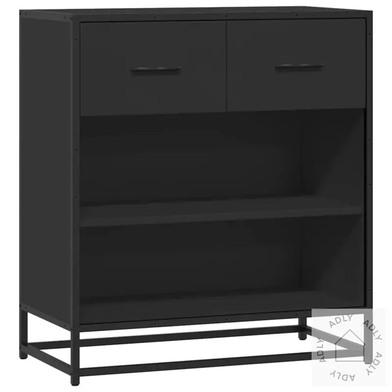 Skjenk Svart 68X35X76 Cm Konstruert Tre