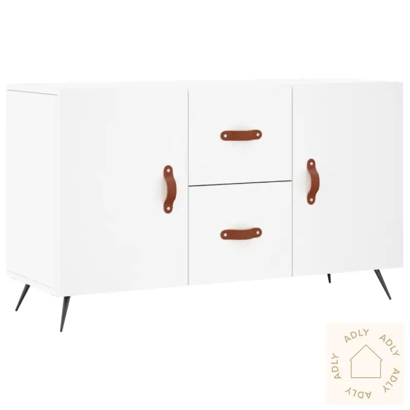 Skjenk Hvit 100X36X60 Cm Konstruert Tre