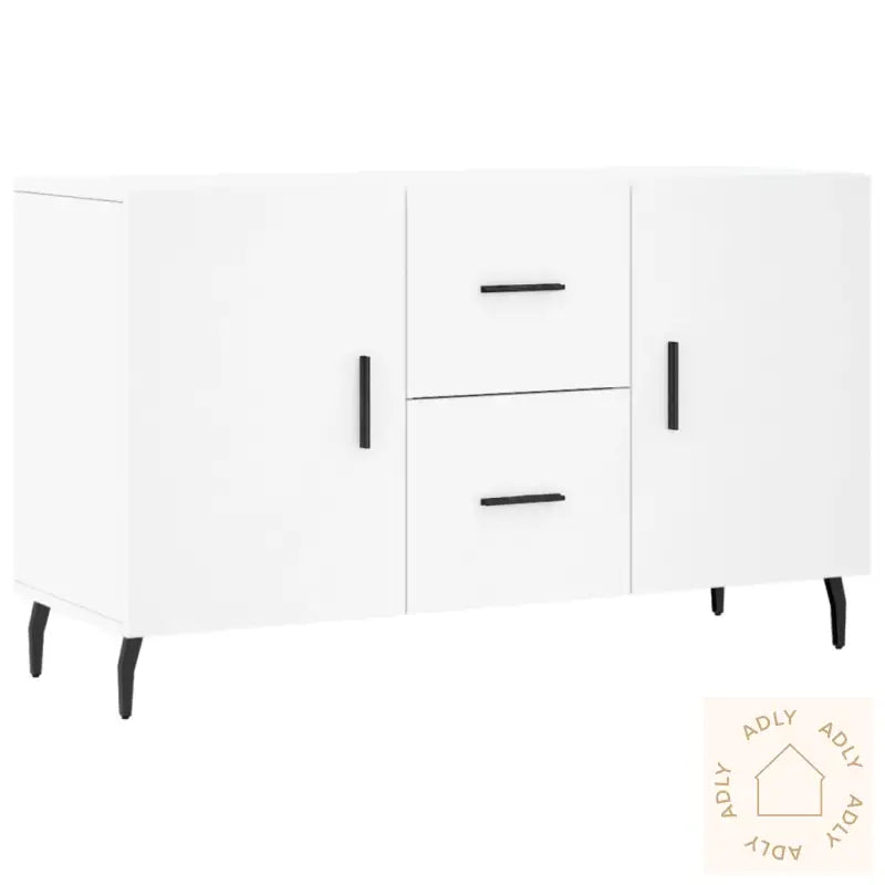 Skjenk Hvit 100X36X60 Cm Konstruert Tre
