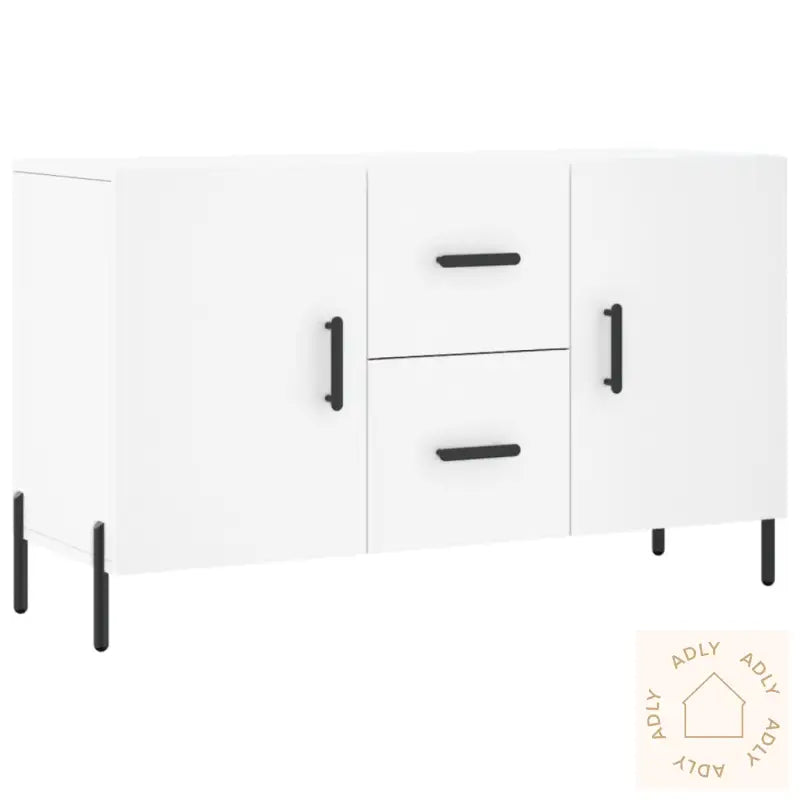 Skjenk Hvit 100X36X60 Cm Konstruert Tre