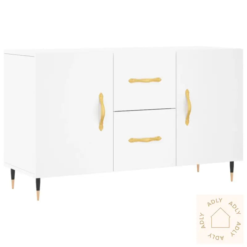 Skjenk Hvit 100X36X60 Cm Konstruert Tre