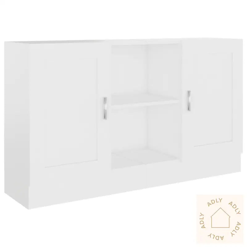 Skjenk Hvit 120X30,5X70 Cm Konstruert Tre
