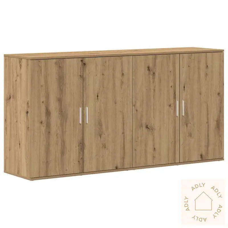 Skap 2 Stk Artisan Eik 79X38X80 Cm Konstruert Tre