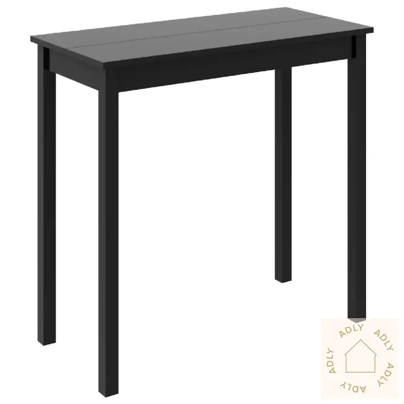 Barbord Mdf Svart 115X55X107 Cm