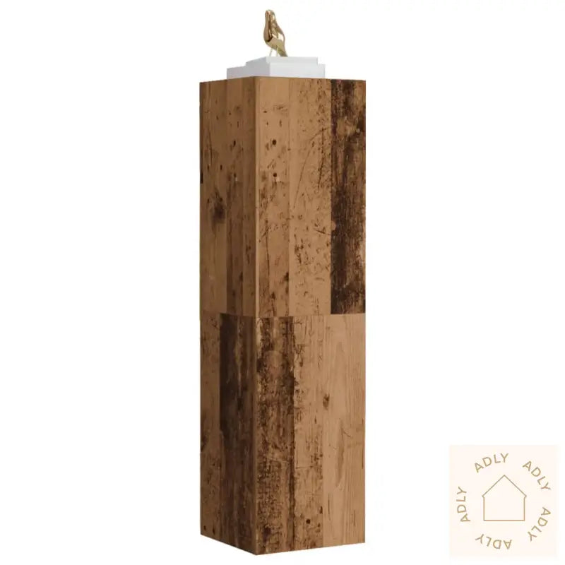 Tv-Benk Gammelt Tre 30,5X30X110 Cm Konstruert Tre