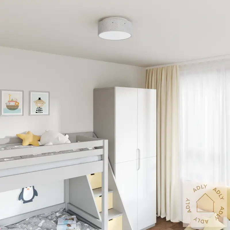 Taklampe Med Stjerneskygge Grå Ø 30 Cm