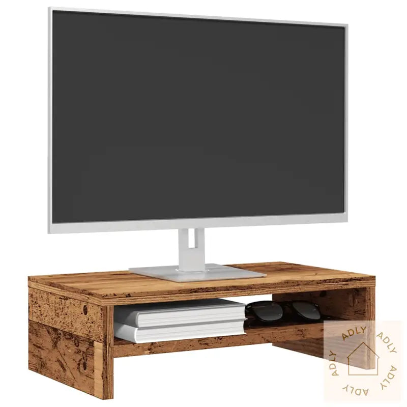 Skjermstativ Gammelt Tre 42X24X13 Cm Konstruert Tre