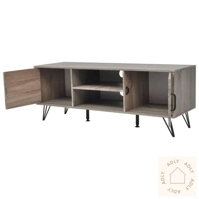 Tv-Benk 120X40X45 Cm Grå