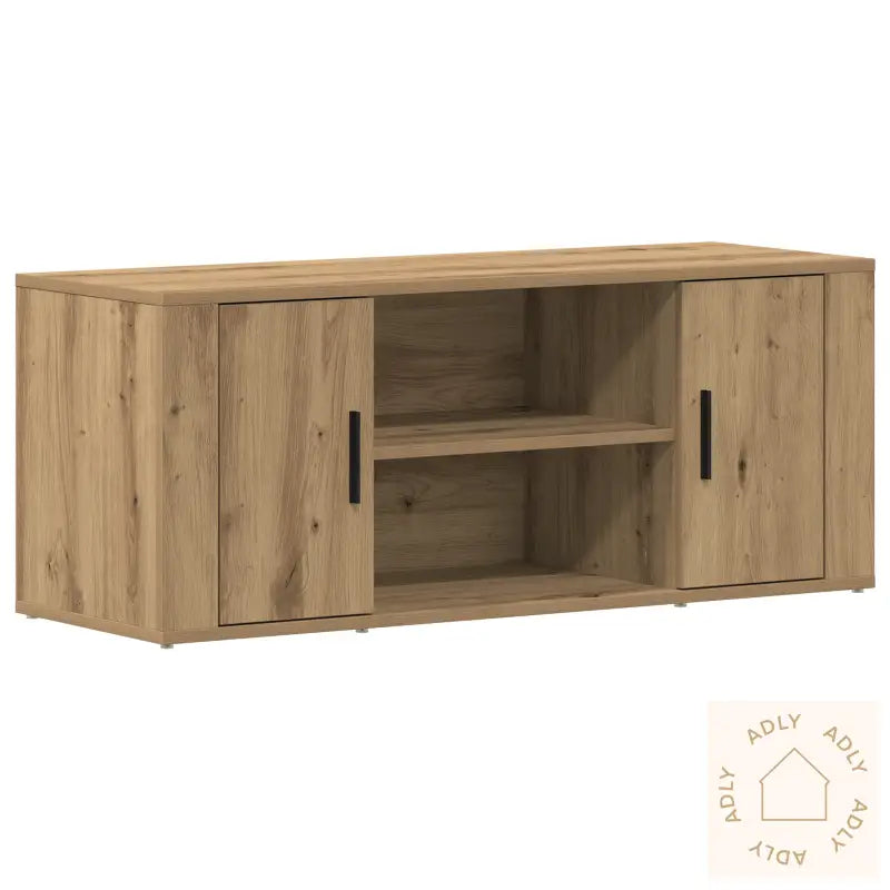 Tv-Benke I Kunstig Eik 100X35X40 Cm