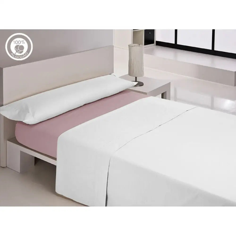 Hvitt sengeteppe fra Montert bunntrekk Happy Home Lisos Cotton for sofa og lenestol