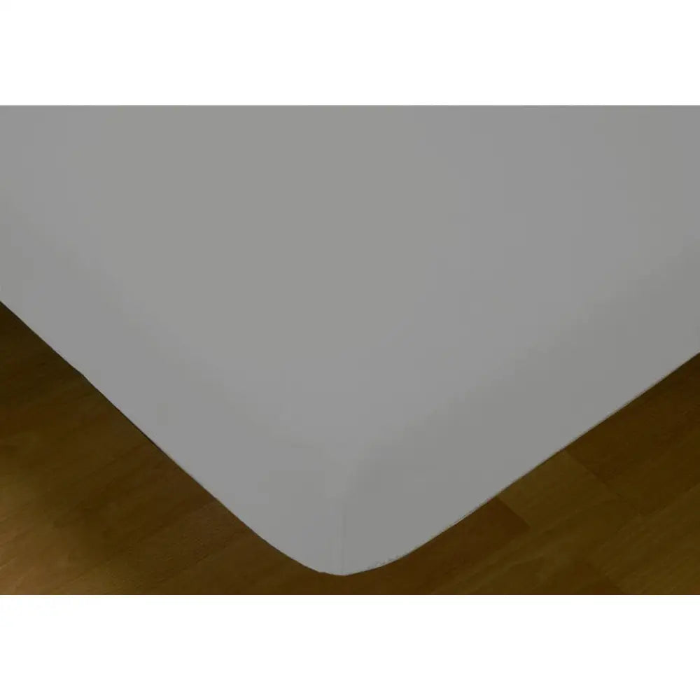 Wrinkle-resistant montert bunntrekk hosteline Monaco Liso perlegrå for hjemmet
