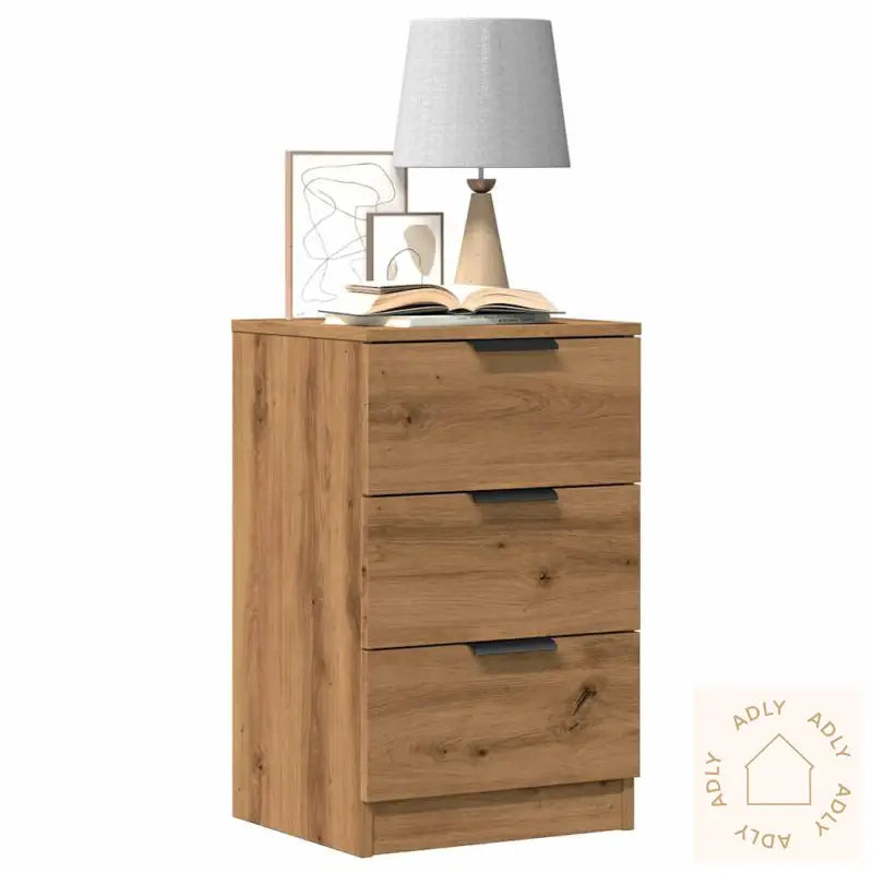 Nattbord Artisan Eik 40X36X65 Cm Konstruert Tre