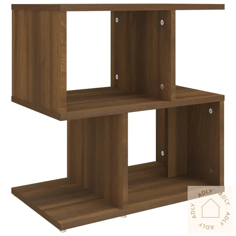 Nattbord Brun Eik 50X30X51,5 Cm Konstruert Tre