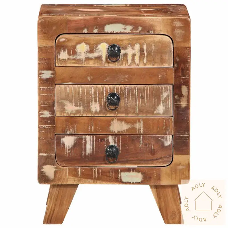 Nattskap 2 Stk 37X32X50 Cm Gjenvunnet Heltre